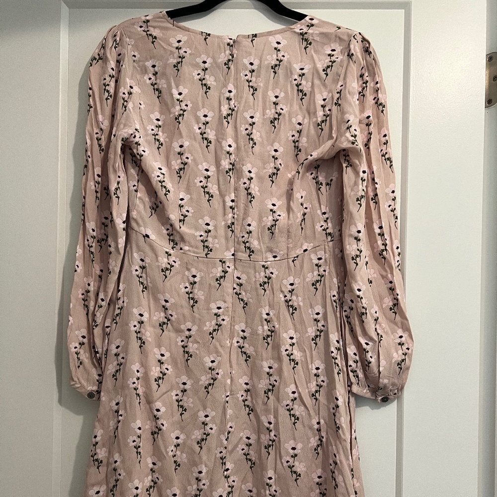Gap pink floral dress size 6P - Picture 3 of 8